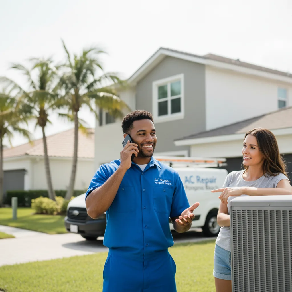 AC Repair Pompano Beach customer support in Mauk